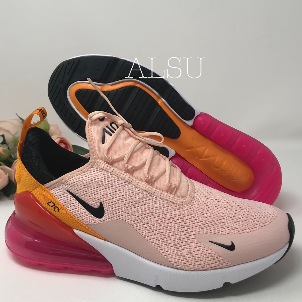 Nike Air Max 270 Washed Coral W AUTHENTIC - Picture 7 of 8